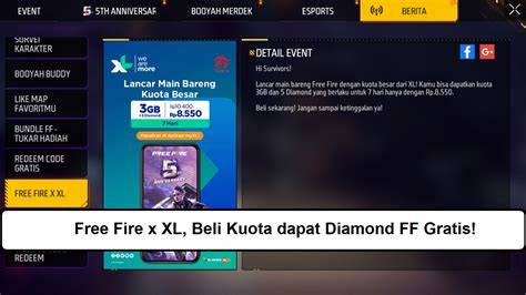 cheat ff diamond sebagai Kuota internet pilihan customer puas guna hemat kuota garansi image 3