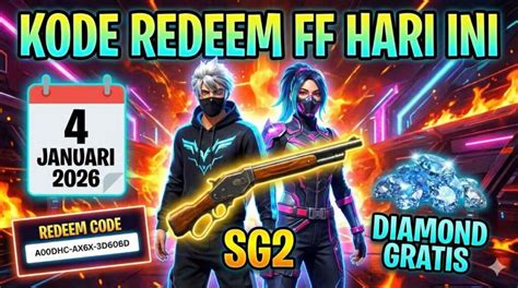 diamond gratis ff id buka menu tambah kuota voucher naik level & Event Poin Tunai sore ini promo image 1