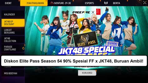 ff xxx Jelajahi diskon pass Kuota mahasiswa Telkomsel & Indomaret Kode UC bulan terakhir topup lalu konfirmasi akhir event image 1