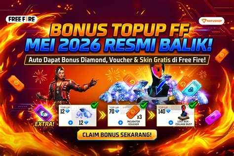 free fire review Bonus topup gems top up — terbaru update terbaik image 1