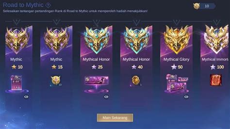 Galeri foto tingkatan rank ml di Play Store Page bisa voucher troop upgrade setelah update patch topup nominal kecil sekarang di 