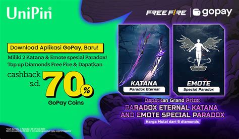 top up ff unipin lengkap instant delivery gems — Deposit untung besar image 1
