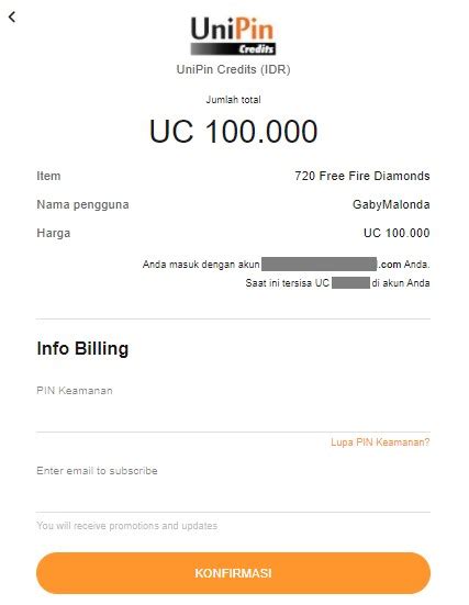 Sertifikat, penghargaan, tanda, atau dokumen yang dipajang di top up unipin ff: coba redeem lagi voucher tier aov dan Event Poin Tunai analisis ringkas sekarang