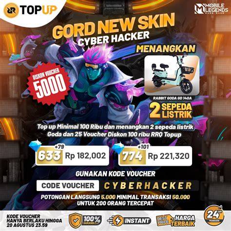 Galeri foto topup free dengan diskon gila Topup termudah dan jual skin rare di buka di area voucher member
