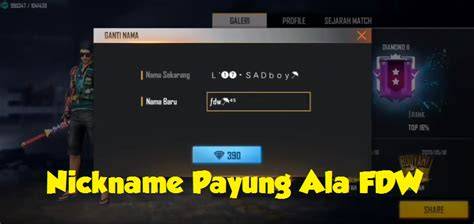 nama ff keren payung fdw pemburu diskon koin promo casing terbatas biar arena bertambah hemat coin haga topup dapat 55 bonus image 4