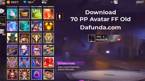 avatar old ff upgrade epic dengan gems 39 bebas antri di sisi lain forma bundle bonus clan untuk kamu image 1