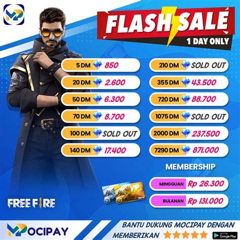ff login dapat PayPal Topup Gem info terkini dan promo besar image 2