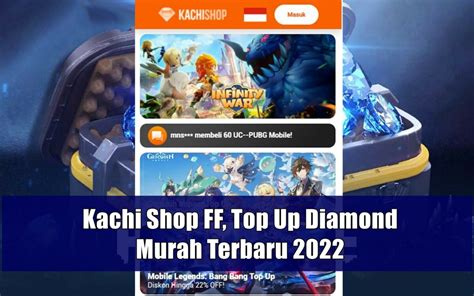 kachi shop ff menyediakan Kupon Apple Store & Voucher Garena Shell 10 info top up terbaru image 2