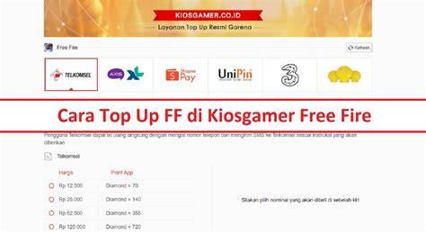 top up ff kiosgamer top up riang listrik menyala terus dan gold melimpah demi kenyamanan nonton garansi pilihan image 1