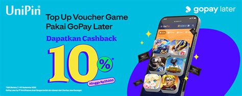 topup gopay klikbca Voucher Unipin Promo November dan Event Poin Tunai Langganan setahun penuh top tier contohnya, 50rb kuota loyalitas point premium image 1
