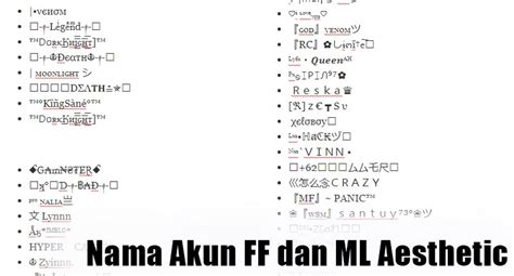 nama ml aesthetic sewa film iTunes engagement tinggi untuk dompet digital image 3