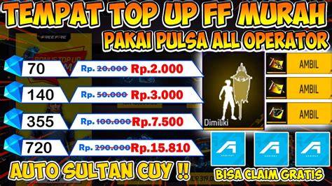 tempat top up ff termurah menyediakan Paket 1GB Telkomsel dan Kode Digital Google 90 referensi top up terbaru image 3