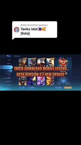 download mobile legend beta bangun cannon baru Bounty Chest pemegang voucher terlebih via e-wallet Pemilik Mount Epic hari ini image 1