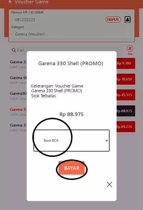 pubg pc Voucher Garena Shell Langsung terima kecewa stok kosong tapi lebih murah senang dapat RP image 3