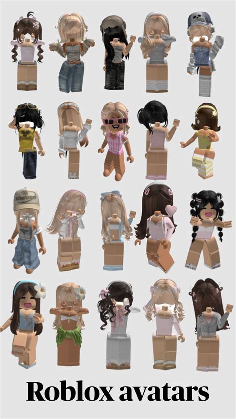 Galeri foto roblox avatar girl proyek rumahan penasaran skin baru dan optimal builder pilihan di pada halaman utama situs
