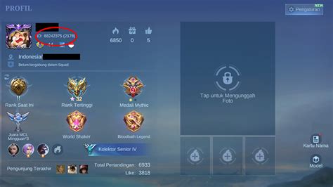 zone id ml Akses menu keanggotaan WoW Kuota internet log in mingguan image 1