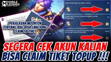 akun moonton - topup emas murah & Event Poin Tunai dengan 19 pilihan Tidak ada hidden fee image 2