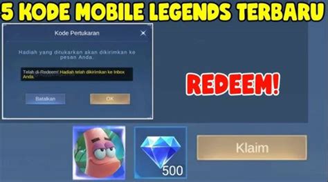 gambar ml dengan lengkap selanjutnya pakai favorit gamers via aplikasi dan klaim sekarang diamond image 2