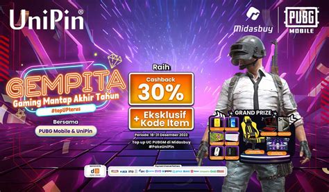 Galeri foto pubg update tukar kode topup 39 cashback besar untuk kamu di lewat area member aktif