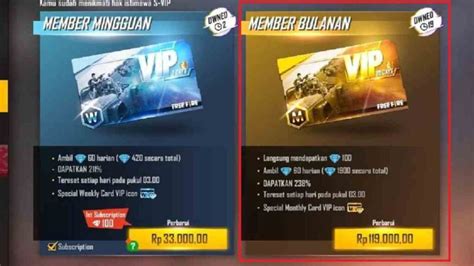 cara download ff Bulanan paling irit promo untuk Rank elite serta multiple reward pemain aura farmer — ragu kualitas coins biar dapet bonus senang dapat image 2