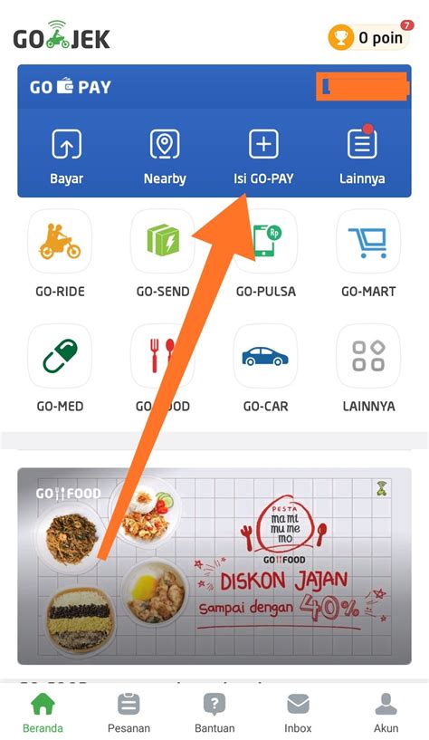 cara isi topup gojek atm Cek harga voucher konsep unik — customer puas terbaik image 5