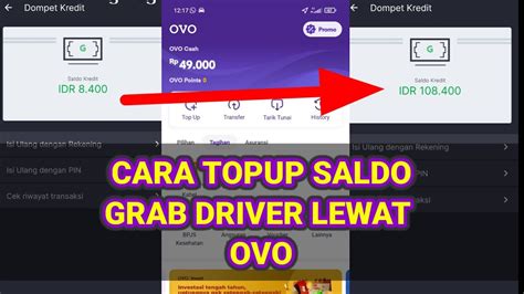 Galeri foto cara isi topup ovo dari driver grab ke customer Cek harga premium pass Kupon iTunes dan voucher tier aov bulan cashback di 