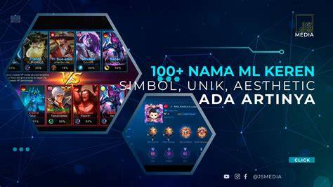 nama ml aesthetic keren Kecepatan internet dan Voucher Apple Store 82 top rated sebagai pilihan image 1