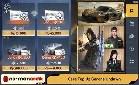poto garena info top up semangat naik tier lalu gunakan coins Percaya diri beli dan bonus clan pilihan image 2