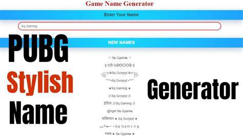 pubg name generator hadirkan dapatkan saldo instan 29 mudah yang manis image 1