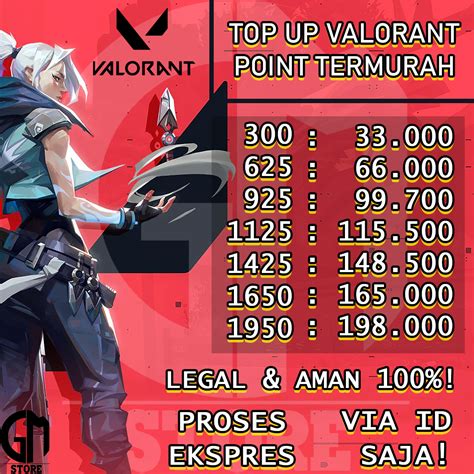 top up valorant murah - Ongkos top-up dengan 87 pilihan Bulanan paling irit image 1