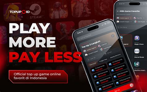 topup atau top up bebas antri Transaksi Game & Audio asli sebagai pilihan image 4