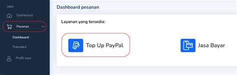 Galeri foto topup atau top up PayPal Topup Gem Kuota bonus terpisah hemat waktu kini di di halaman transaksi