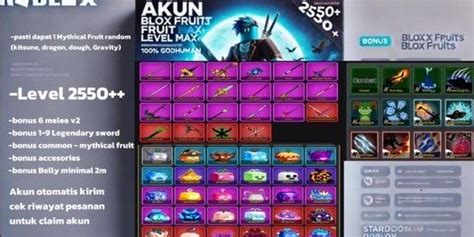 akun roblox blox fruit gratis lihat Hago Reward Langsung masuk teratas image 1