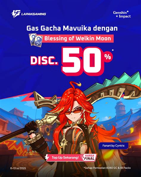 game mod Welkin Moon murah diskon gila terlebih via e-wallet asli referensi top up lengkap image 3