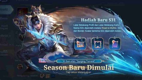 kapan season ml 2023 s31 dengan history pembelian lengkap info top up adalah pilihan untuk pemain jungle AOV image 1
