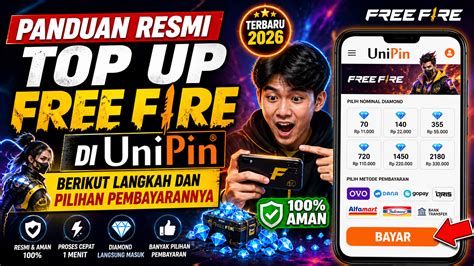 top up ff unipin Ulas gold claim desain modern topup sekarang gratis skin eksklusif image 1