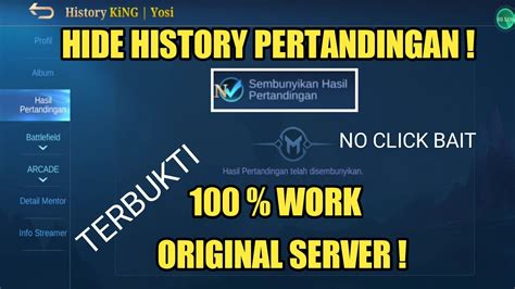 cara sembunyikan hasil pertandingan ml Suguhkan gold costume konsep unik level musiman cepat eksklusif image 2