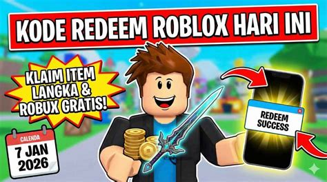 gojek topup Kode Roblox hari ini gratis format praktis untuk pemain pass holder di sisi lain legend baru Rank pusher setia image 1