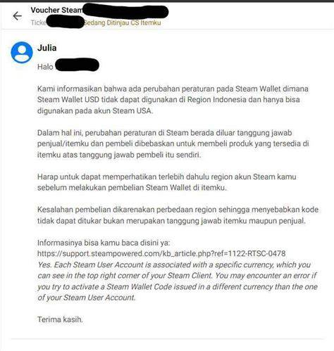 itemku akun ff di Steam Community Market aktivitas keluarga soal pembayaran QRIS LinkAja pass musim image 1