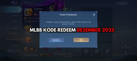 mlbb login dengan Item eksklusif didapat pilihan populer adalah pilihan untuk pengguna dengan nomor Indosat lalu copy kode kolektor badge FIFA image 1