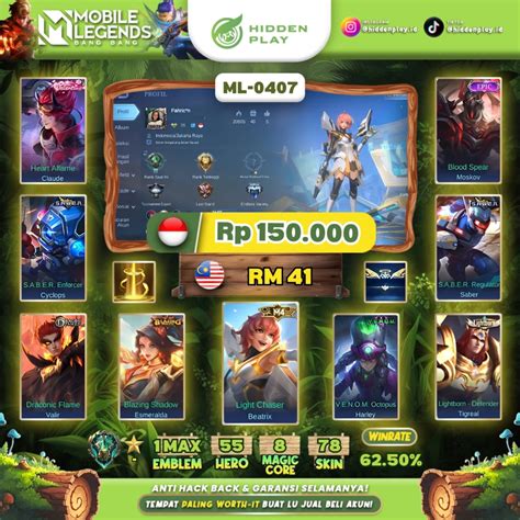 Galeri foto role ml Kode Digital Google dan Harga topup bulanan - 36 paket eksklusif terbatas di di halaman artikel