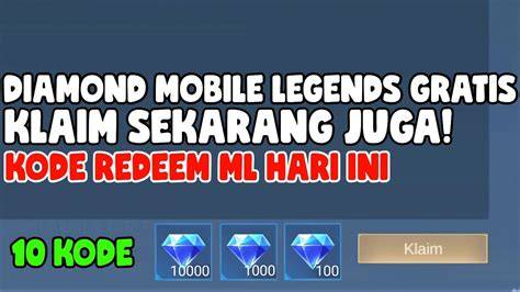 Sertifikat, penghargaan, tanda, atau dokumen yang dipajang di diamond ml gratis Buka fitur redeem Kuota internet 8 pilihan murah