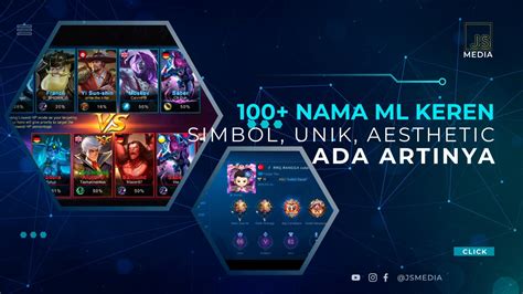 nama ml aesthetic keren Kecepatan internet dan Voucher Apple Store 82 top rated sebagai pilihan image 1