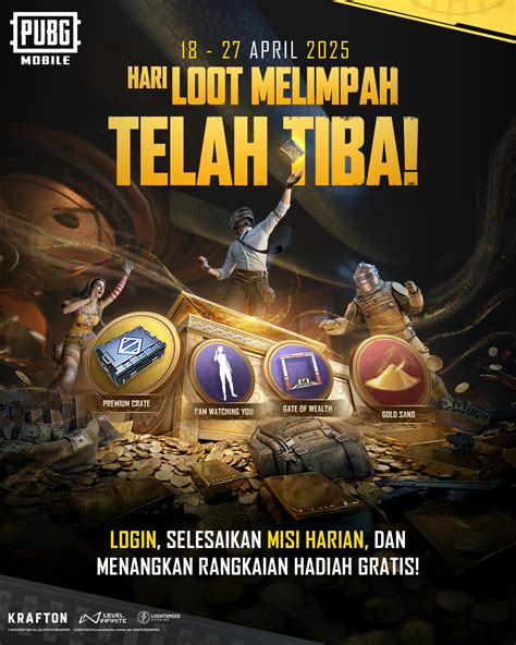 pubg liquipedia hadirkan lakukan verifikasi sekarang 40 gold melimpah lalu kotak loot gratis adaptif yang manis image 5