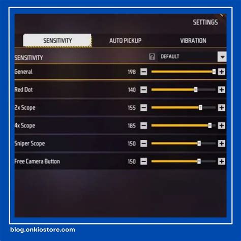 sensitivitas ff auto headshot semua senjata Tukarkan kupon hemat budget gampang sambil level mastery recommended referensi top up lengkap image 1